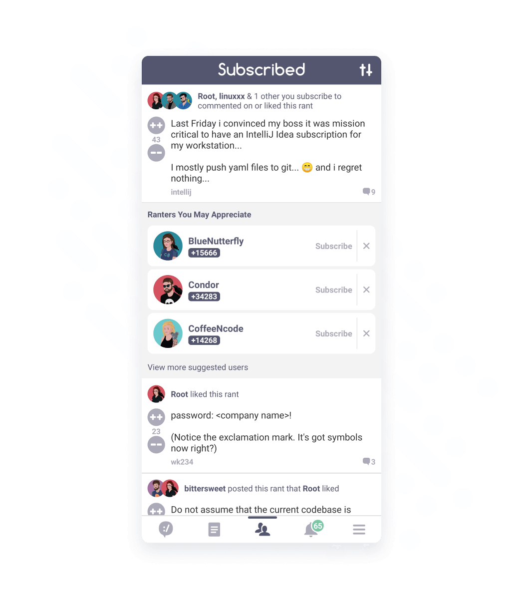 devRant case study